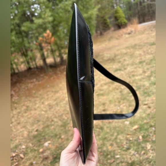 Furla Persian Lamb Fur Leather Shoulder Bag - Picture 13 of 17